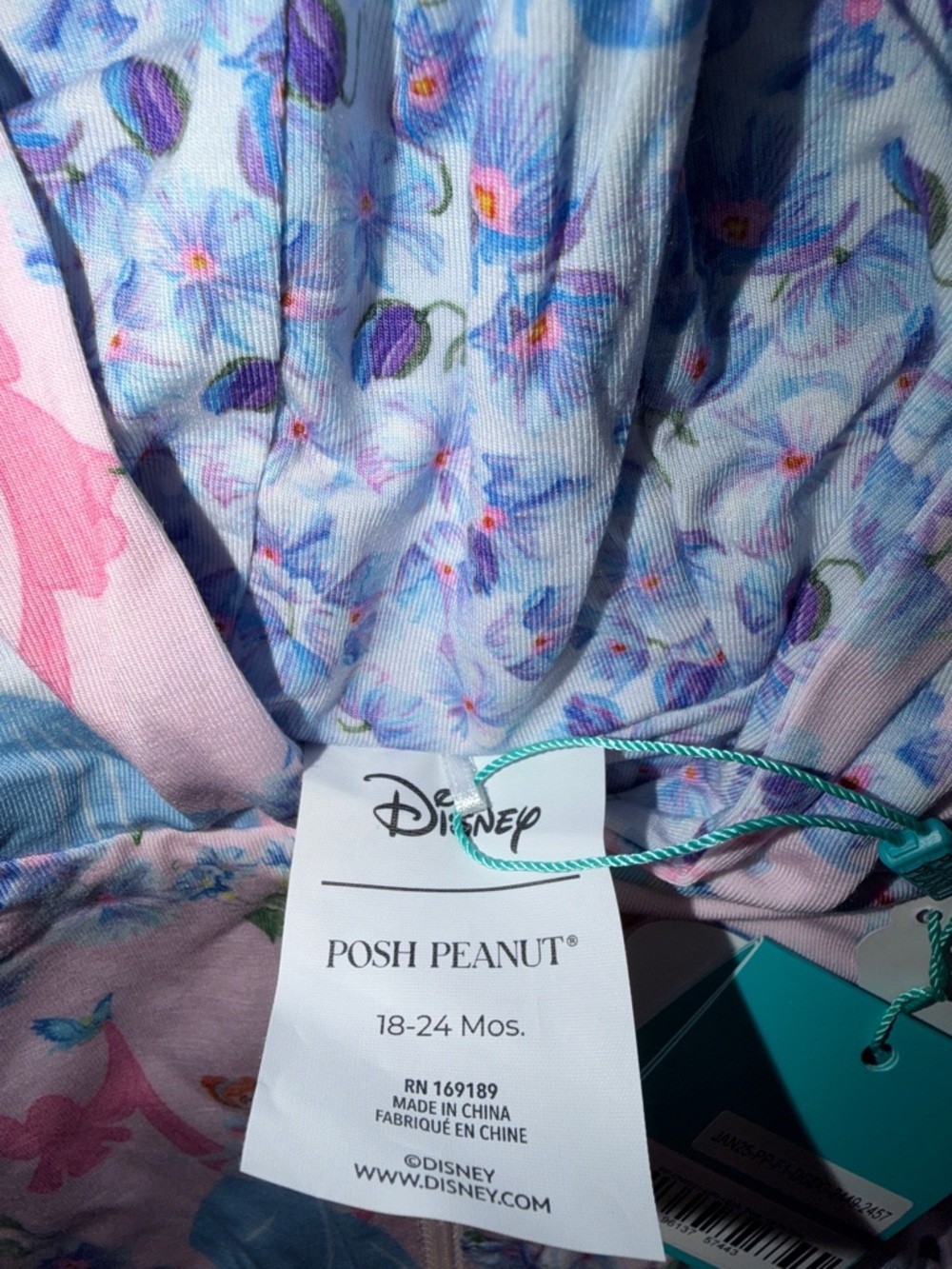 Posh Peanut Disney Princess Cinderella Reversible Jacket NWT - Picture 7 of 9